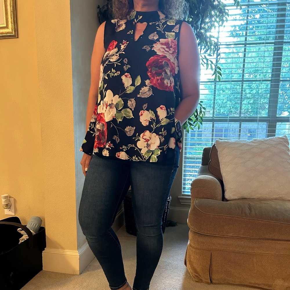 Altar’d state flowery blouse